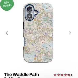 Casely Bold - Waddle Print Phone Case - White